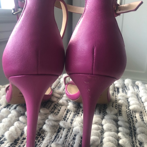 Pink open-toe heels - Picture 6 of 9